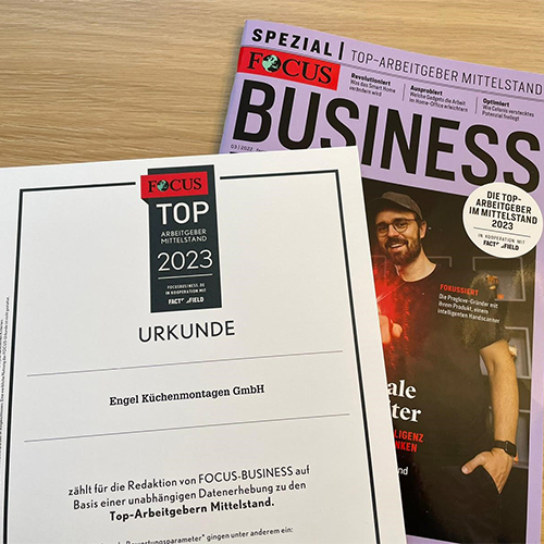 Engel Küchenmontagen GmbH - News - Top Arbeitgeber Mittelstand - Focus Business